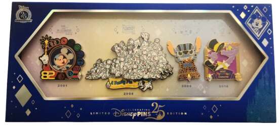 100171 - 25 Years of Disney Pins Event - If We Were There! Boxed Sets - If We Were There! (Set 6) - Walt Disney World