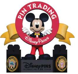 100198 - Bringing Back the Pin-Figs! Statue and 4-Pins Set - Walt Disney World