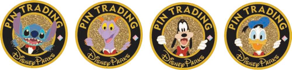 100198 - Bringing Back the Pin-Figs! Statue and 4-Pins Set - Walt Disney World alternate image