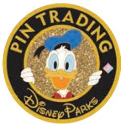 Donald — Pin Trading Disney Parks Logo