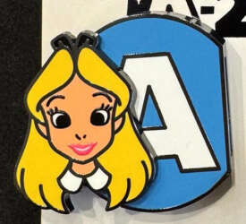 A-2-Z 2026 Event Countdown Alphabet Set – Alice (Letter A)