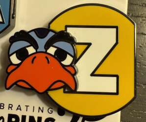 100206 - A-2-Z 2026 Event Countdown Alphabet Set — Zazu (Letter Z) - Walt Disney World alternate image