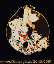 100242 - Pongo, Perdita and Pups Profile - Disney Auctions alternate image