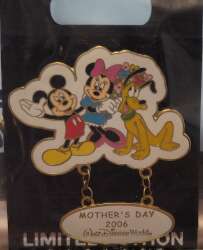 100316 - Mother's Day - Mickey, Minnie and Pluto Happy Mother's Day 2006 - Walt Disney World alternate image