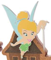100321 - Disneyland Resort 70th Anniversary Celebration - Corkboard with Tinker Bell Pin — Tinker Bell ONLY - Disneyland Resort alternate image