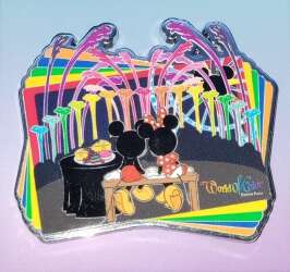 100326 - FiGPiN - World of Color Dessert Party 2025 - DCA - World of Color “Happiness” - Full Color (Common) - Disneyland Resort
