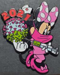 100395 - Bootleg - Fantasy 2021 Covid Nurse Minnie - Fantasy Unlicensed