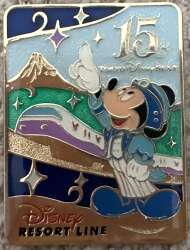 100441 - The Year of Wishes - 15 Tokyo Disney Sea - Disney Resort Line - Mickey Mouse - Tokyo Disneyland Resort