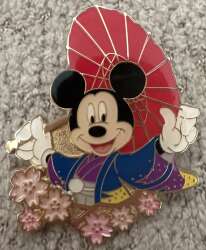 100442 - Pin Mickey Kimono - Tokyo Disneyland Resort