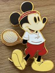 100515 - BoxLunch - Mickey and Friends Country Club Blind Box - Mickey Mouse with Tennis Racket - Disney Licensed alternate image