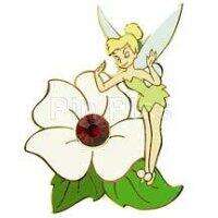 100536 - Disney Auctions - Tinkerbell Flower Birthstone - January - Disney Auctions