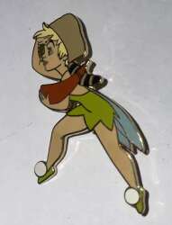 100550 - Tinker Bell - Tinker Bell as Davy Crockett - Disney Auctions