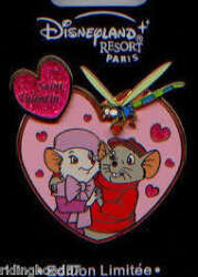 100576 - Valentine's Day - Bernard and Bianca Saint Valentin - Disneyland Resort Paris