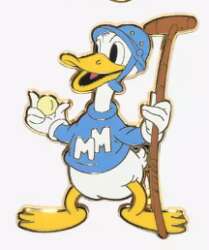 100586 - BoxLunch - Mickey and Friends Country Club Blind Box - Donald Duck Playing Polo - Disney Licensed alternate image