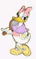 Daisy Duck with Tennis Racket