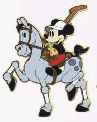 100589 - BoxLunch - Mickey and Friends Country Club Blind Box - Mickey Mouse Playing Polo - Disney Licensed alternate image