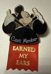 100593 - Cast Member - Earned My Ears - Theme Park Cast Member Exclusive