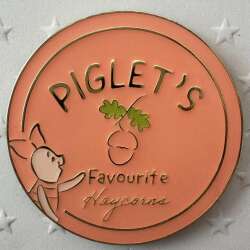 100600 - Winnie the Pooh Pin Badge Set - Piglet’s Favourite Haycorns - Disney Store Japan