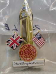 100622 - Earl of Sandwich - Big Ben - UK US Flags - Miscellaneous Non-Disney