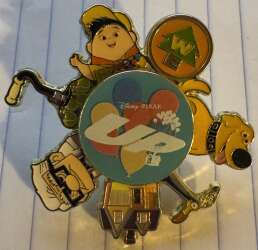 100137 - Shanghai Disneyland Cute Spinners - UP Characters - Shanghai Disney Resort alternate image