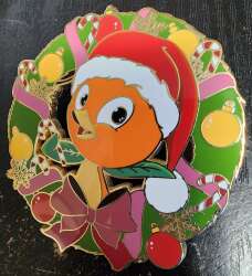 Davincifantasypin - Orange Bird Wreath