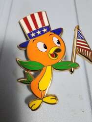 100740 - Celebrating Holidays - Orange Bird Fourth of July - Fantasy Unlicensed