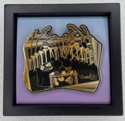 100795 - FiGPiN - World of Color Dessert Party 2025 - DCA - World of Color “Happiness” - Gold Tone (Ultra) - Disneyland Resort alternate image