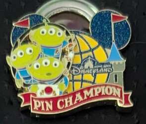 100849 - Pin Champion - Aliens - Toy Story - Hong Kong Disneyland