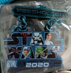 100859 - runDisney - Star Wars Rival Run Weekend 2020 Passholder Pin - Walt Disney World