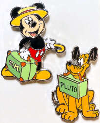 100875 - Dapper Mickey and Pluto Vacation Set - Dapper Mickey and Pluto Vacation Set