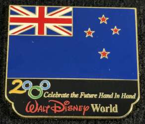 100927 - Millennium Village Flags Collection - New Zealand - Walt Disney World