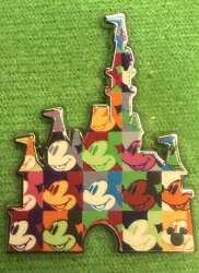 100941 - WDW Hidden Disney Series 2025 Wave B: Castles - Pop Art Mickey - Walt Disney World alternate image