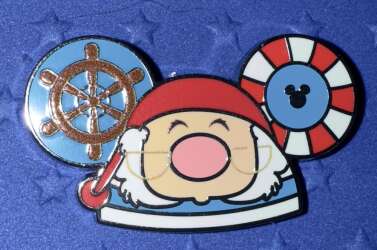 100978 - WDW Hidden Disney Series 2025 Wave B: Ear Hats - Mr. Smee - Walt Disney World alternate image