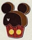 100995 - WDW Hidden Disney Series 2025 Wave B: Cupcake Treats - Mickey Mouse - Walt Disney World alternate image
