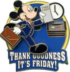 101056 - Unknown Series - Thank Goodness It's Friday - Mickey Mouse