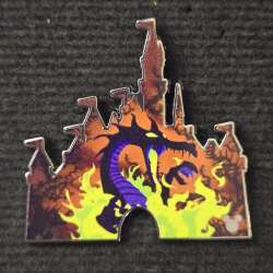 101083 - DLR Hidden Disney Series 2025 Wave B: Castles - Maleficent Dragon - Disneyland Resort alternate image