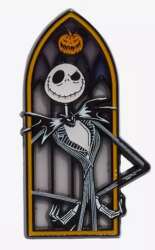 101095 - Loungefly - The Nightmare Before Christmas Characters Stained Glass Window - Jack Skellington - Loungefly