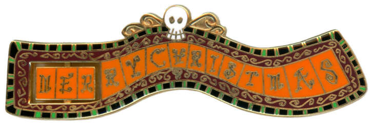 101166 - The Nightmare Before Christmas - Merry/Scary Christmas Banner - Disneyland Resort