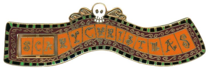 101166 - The Nightmare Before Christmas - Merry/Scary Christmas Banner - Disneyland Resort alternate image