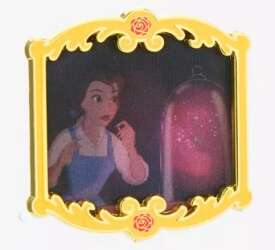 Belle Discovering the Enchanted Rose