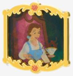 101175 - Loungefly - Beauty and The Beast Lenticular Scenes - Be Our Guest - Disney Licensed alternate image