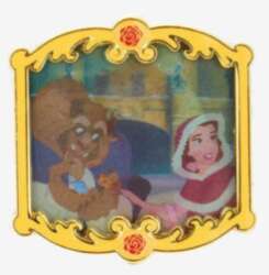 101181 - Loungefly - Beauty and The Beast Lenticular Scenes - Winter Belle - Disney Licensed alternate image