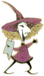 101190 - The Nightmare Before Christmas - Shock Holding Her Mask - Disney Auctions