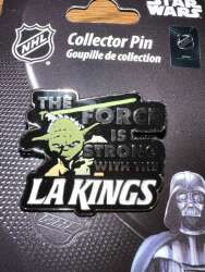 101216 - NHL Star Wars Night - LA Kings Yoda - Disney Licensed