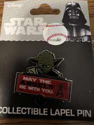 101227 - MLB Star Wars Night - LA Angels Yoda - Disney Licensed