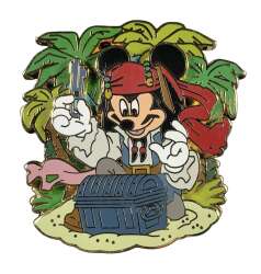 101233 - Pirates of the Caribbean - Mickey Mouse as Jack Sparrow - Tokyo Disneyland Resort