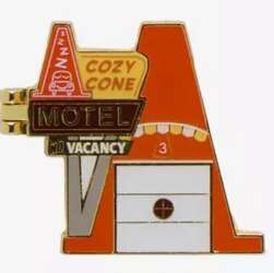 101274 - Loungefly - Disney Pixar Cars Cozy Cone Motel Hinged Blind Box - Mater - Cone #3 - Loungefly alternate image