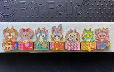 101331 - Duffy and Friends - Year of the Dragon Connecting Mystery Collection - Complete Train - Hong Kong Disneyland