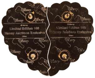 101362 - Valentine's Day - Valentine's Day 2003 Pin Set #3 - Ariel & Prince Eric - Disney Auctions alternate image