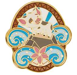 101375 - Hot Topic - Moana Glitter Portraits - Pua - Loungefly alternate image